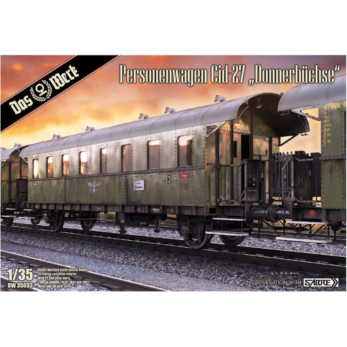 Das Werk 1/35 Personenwagen Cid-27 Donnerbüchse Plastic Model Kit
