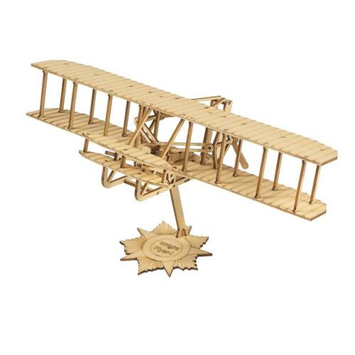 Dancing Wings - 1/62 Wright Flyer Mini Wooden Kit