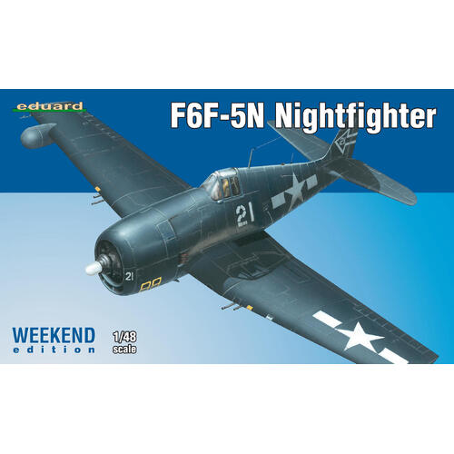 Eduard - 84133 1/48 F6F-5N Nightfighter Plastic Model Kit