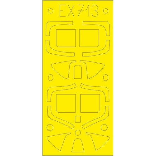 Eduard - EX713 1/48 Spitfire Mk.I Mask