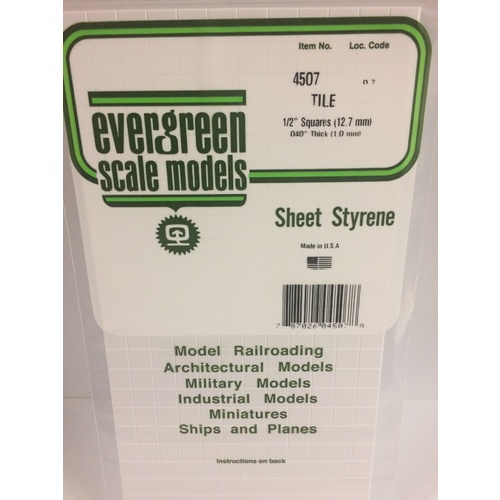 Evergreen - Tile 1/2 Square - #4507