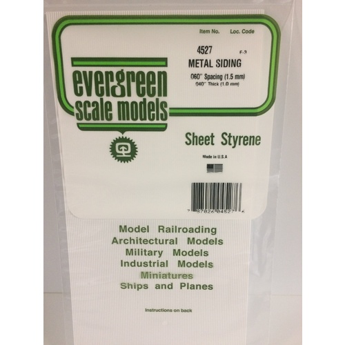 Evergreen - Metal Siding .060 Sp. - #4527