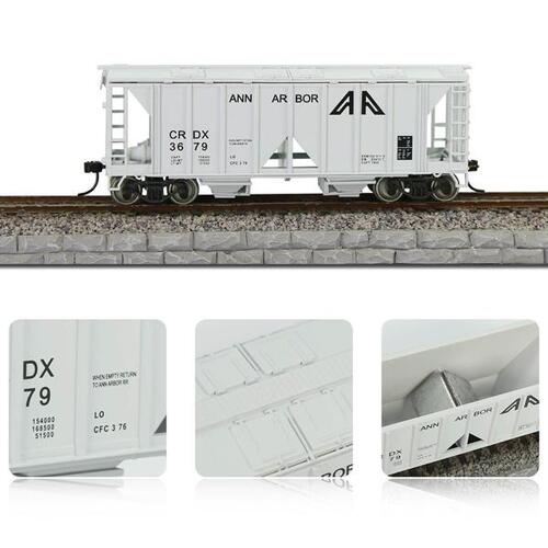Eve Model - Hopper Car Grey With Painting HO