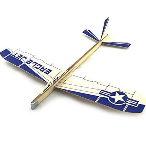 FLF - Eagle Jet Balsa Chuck Glider 12in