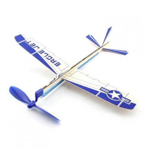 FLF - Eagle Jet Balsa Rubber Band Powered Glider