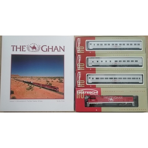 Frateschi - The Ghan C30 & 3 Budd Cars