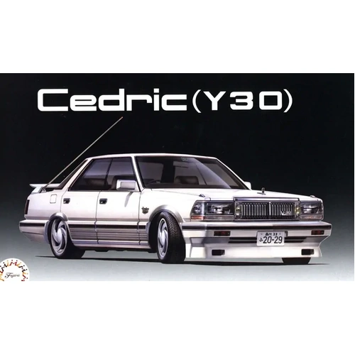 Fujimi 1/24 NISSAN CEDRIC 4 door Hardtop (Y30) (High Society Car Version) [HC-8] Plastic Model Kit