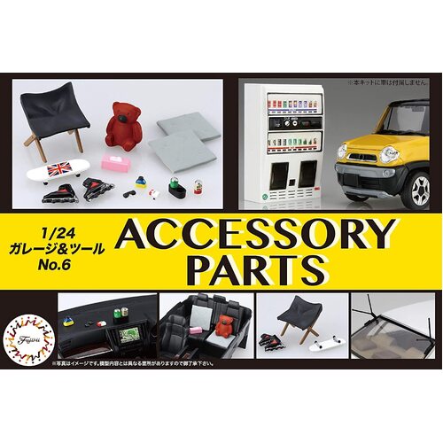Fujimi - 1/24 Accessory Parts (GT-6) Plastic Model Kit
