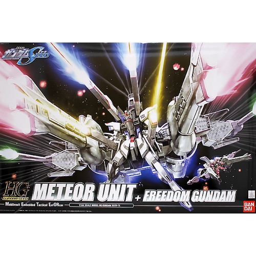 Bandai - HG 1/144 METEOR Unit + Freedom Gundam