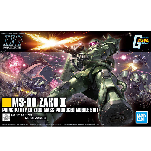 Bandai - HG MS-06 Zaku II (Revive)