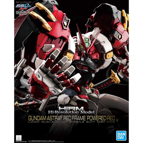 Bandai - Hi-Resolution 1/100 Gundam Astray Red Frame Powered Red