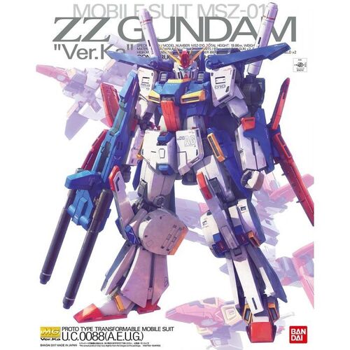 Bandai - MG1/100 ZZ Gundam Ver.Ka