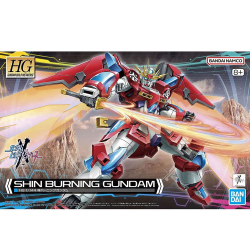 Bandai - HGGBM 1/144 Shin Burning Gundam
