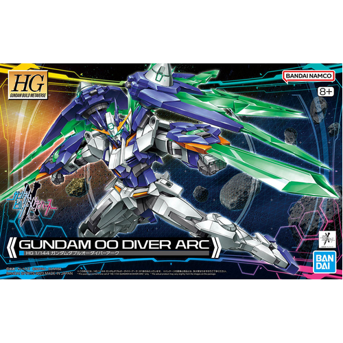 Bandai - HGGBM 1/144 Gundam 00 Diver Arc