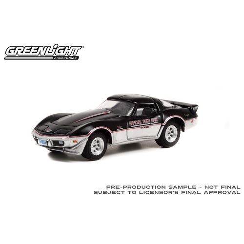 Greenlight Collectibles - 1/64 (6pcs) 1978 Chev Corvette 62nd Annual Indianapolis 500 Mile Race Official Pace Car  - GL30347