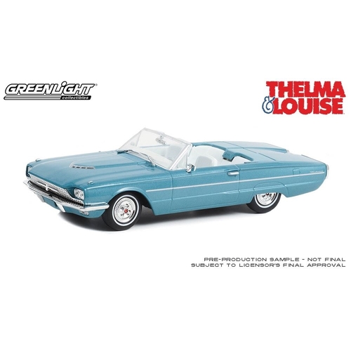 Greenlight Collectibles - 1/43 Thelma & Louise (1991) 1966 Ford Thunderbird Convertible Movie - GL86617