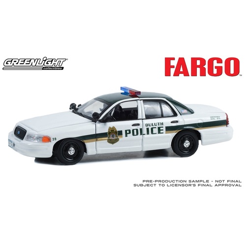 Greenlight Collectibles - 1/43 Fargo 2006  Ford Crown Victoria Minnesota Police Interceptor - GL86636