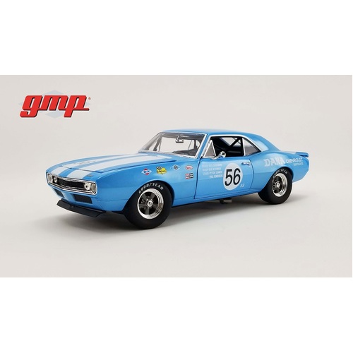 GMP - 1/18 1967 Chevrolet Trans Am Camaro Z/28 - #56 Dana Chevrolet Southgate - GMP18972