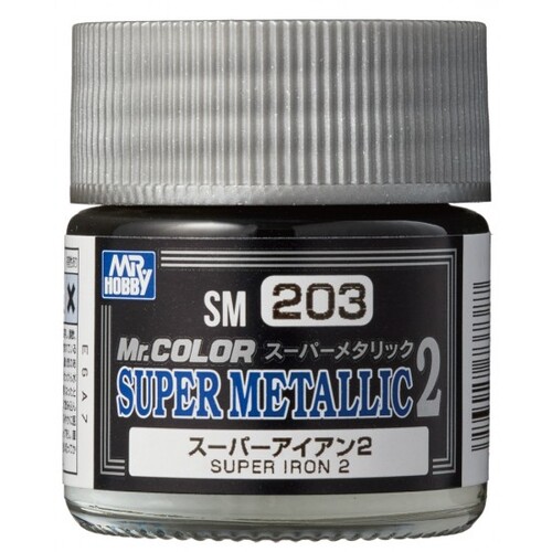 GSI - Mr Color Super Metallic 2 Iron - SM-203