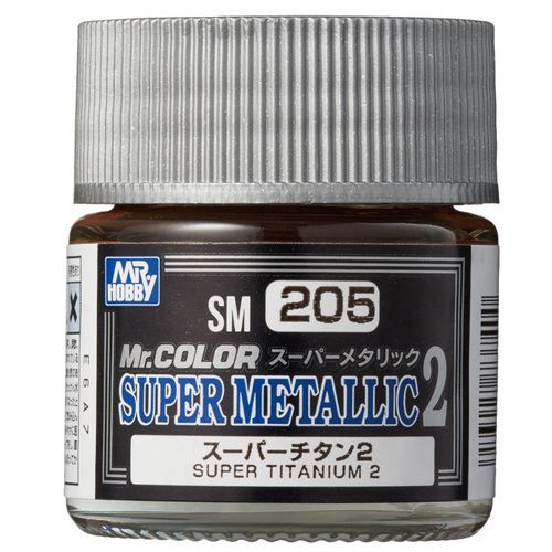 GSI - Mr Color Super Metallic 2 Titanium - SM-205