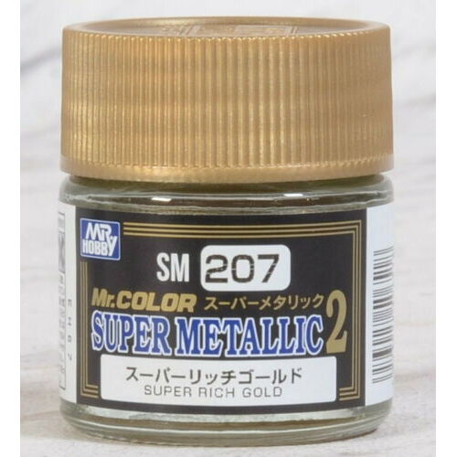 GSI - Mr Color Super Metallic 2 Super Rich Gold - SM-207
