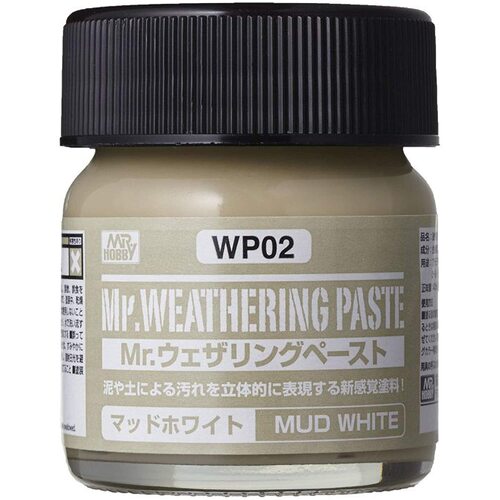 GSI - Mr Weathering Paste Mud White 40ml -  WP-02