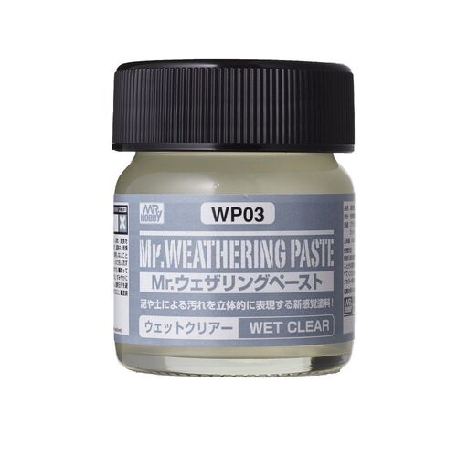GSI - Mr Weathering Paste Wet Clear 40ml -  WP-03