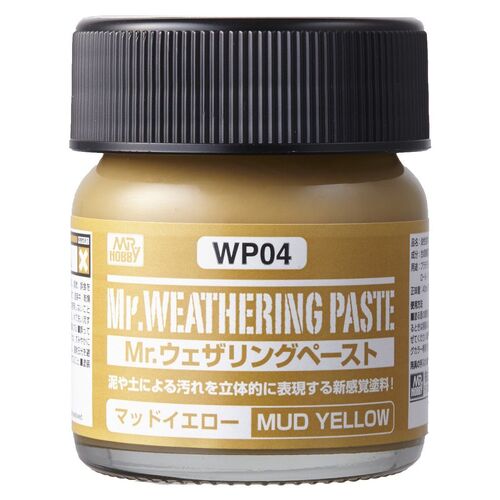 GSI - Mr Weathering Paste Mud Yellow 40ml -  WP-04
