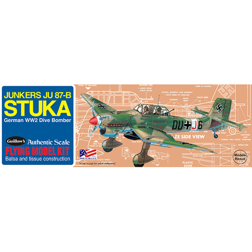 Guillow - Junker JU-87B Stuka balsa kit