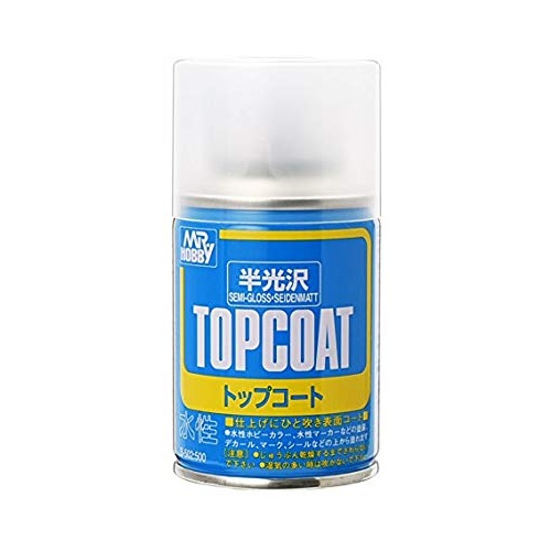 Mr Topcoat Semi Gloss Spray -  B-502