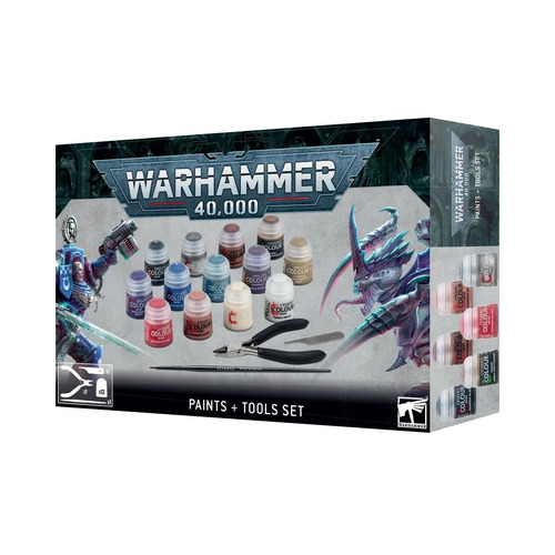 Warhammer 40k - Paints + Tools Set (2023)