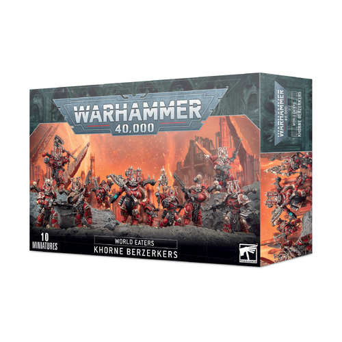 Warhammer 40k - World Eaters - Khorne Berzerkers