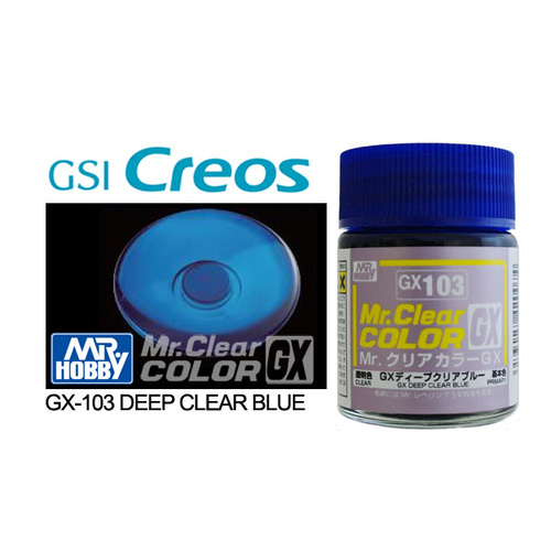 Mr Clear Color GX - Deep Clear Blue - GX-103