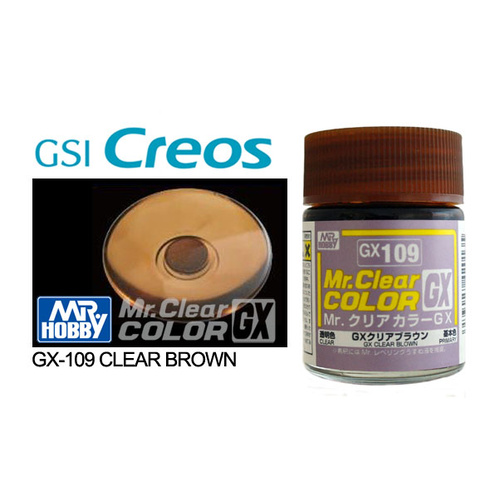 Mr Clear Color GX - Clear Brown - GX-109
