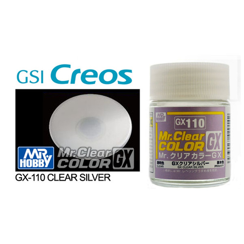 Mr Clear Color GX - Clear Silver - GX-110
