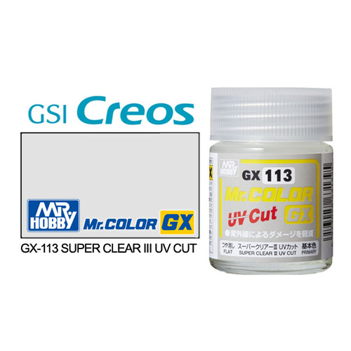 Mr Color - Super Clear UV Cut Flat - 10ml - GX-113