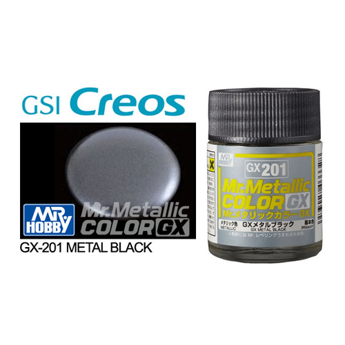 Mr Metallic Color GX - Black - GX-201