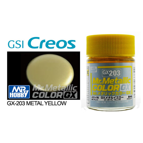 Mr Metallic Color GX - Yellow - GX-203
