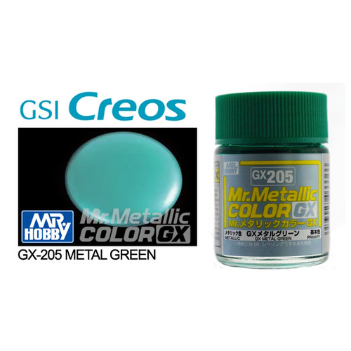 Mr Metallic Color GX - Green - GX-205