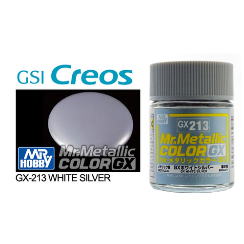 Mr Metallic Color GX - White Silver - GX-213