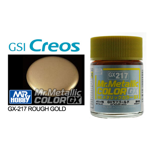 Mr Metallic Color GX - Rough Gold - GX-217