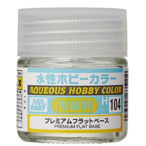 GSI - Aqueous Hobby Colour - Premium Clear (Flat Base) - 10ml -  H-104