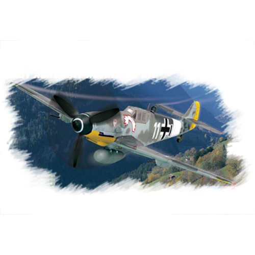HobbyBoss - 1/72 Bf109 G-6 (early) Plastic Model Kit [80225]