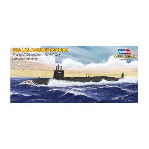 HobbyBoss 1/700 Los Angeles submarine SSN-688 Plastic Model Kit [87014]