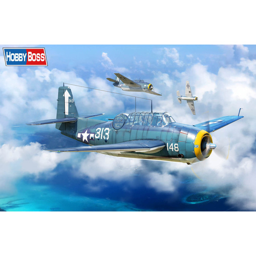 HobbyBoss - 1/72 TBM-3 Avenger Plastic Model Kit