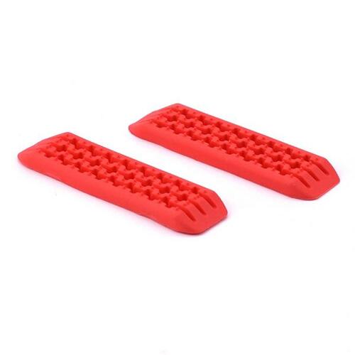Hobby Details - SCX24 Rubber Recovery Ramps 45.8x13x3.6mm Red