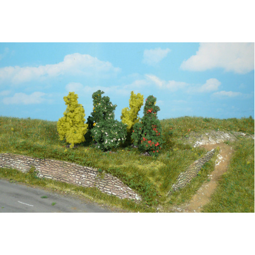 Heki - 4 Asst Trees 6cm Flowering