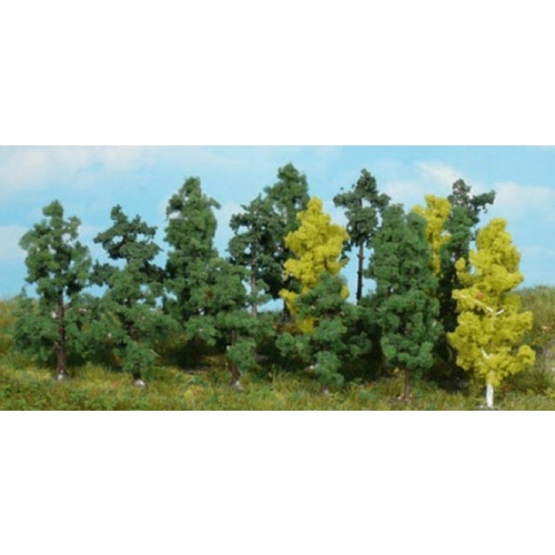 Heki - 25 Assort.Trees 4-5.5cm
