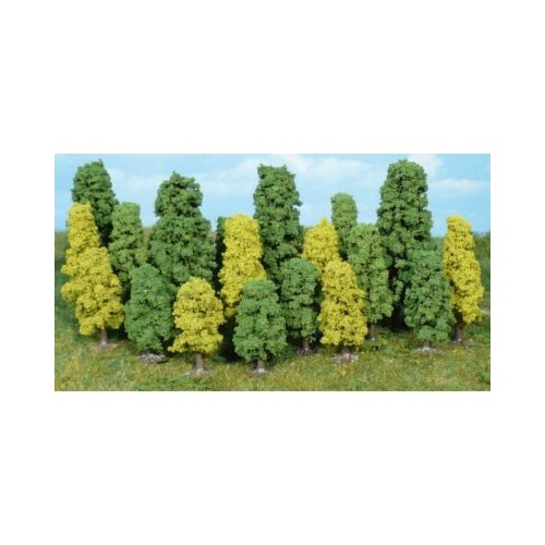 Heki - 24 Assort.Trees 6-12cm