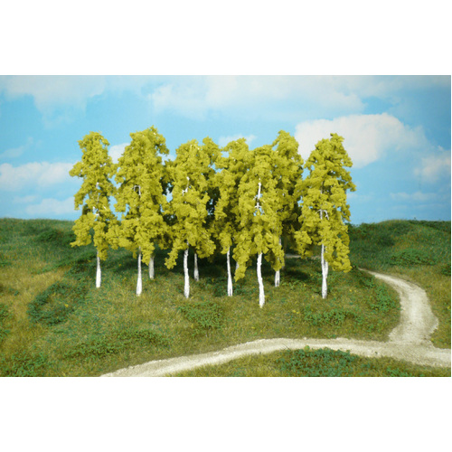 Heki - 12 Birch Trees 14cm